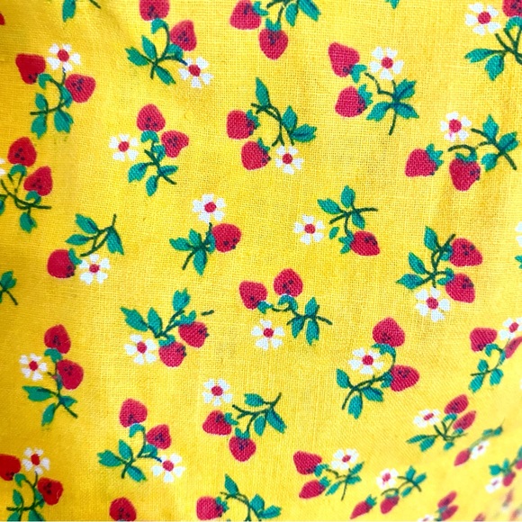 Strawberry Vintage Handmade Shift Dress - Picture 5 of 14